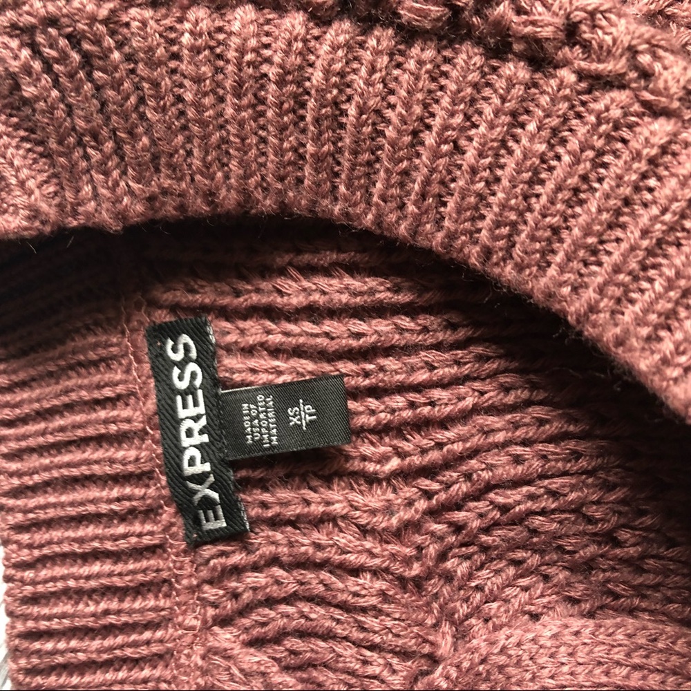 Express Bow Back Sweater - Picture 2 of 5